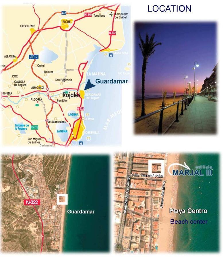Apartamento 10 Marjal Playa Centro De Guardamar グアルダマル・デル・セグラ エクステリア 写真